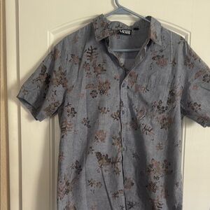 Vans Young Floral Gray Shirt